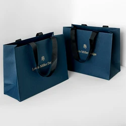 Belle Vous Sacchetti Regalo Carta Stagnola Oro Rosa Con Manici