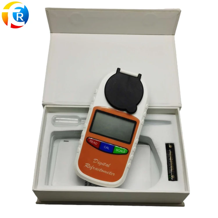 Auto Digital Refractometer for Honey 90% Brix Calibration with 3 Scales for Testing