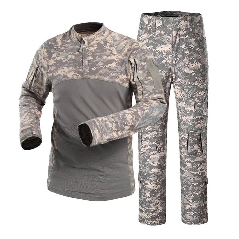 Lightweight Waterproof Hiking Tactical High Quality Training Suit Outdoor Uniform Breathable Camouflage Frog Suit