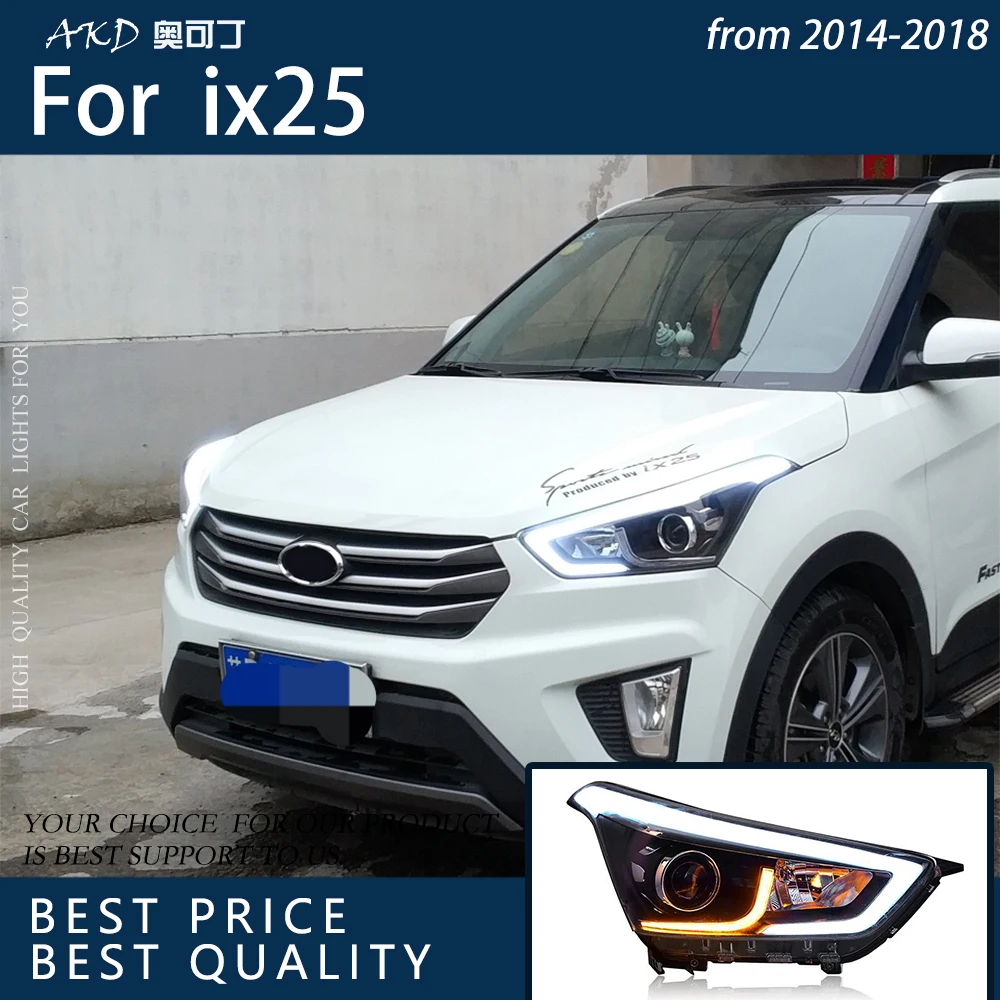 car lights for ix25 2014-2018 creta