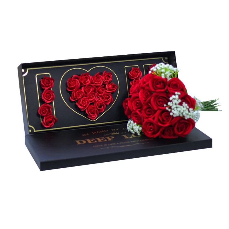 Flower Packing Box Love Portable Rose Arrangement Box Paper Bags For Gifts  Packaging Romantic Decorate - AliExpress