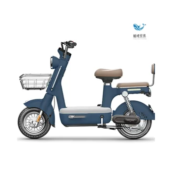 New Design  Electric Bike for Adults  Integrated Battery 48V 500W Power 60km Range 50km/h Max Speed 3 Speed Gears