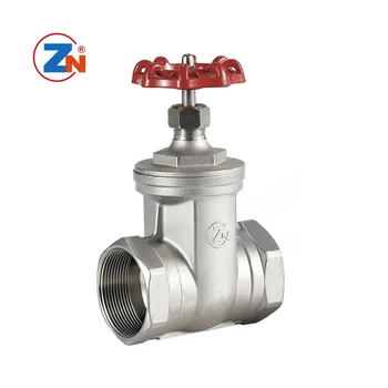 Stainless Steel Silver Color Gate Valve Factory Price Steel Water Gate Valve Lengthened