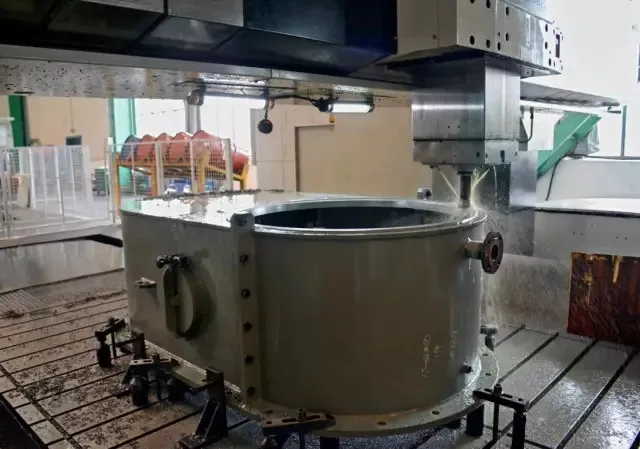 Large Iron Castings 5 Axis Cnc Machining Heavy Precision Milling Steel ...
