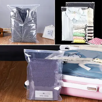 Custom Matte/frosted Plastic Packaging Zipper Bags, T Shirt Swimwear Zip  Lock Clothing Bags With Logo 