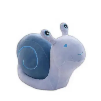 Custom 38cm Snail plush toy stuffed animal plushie Plush Toy Snail Pillow Toy