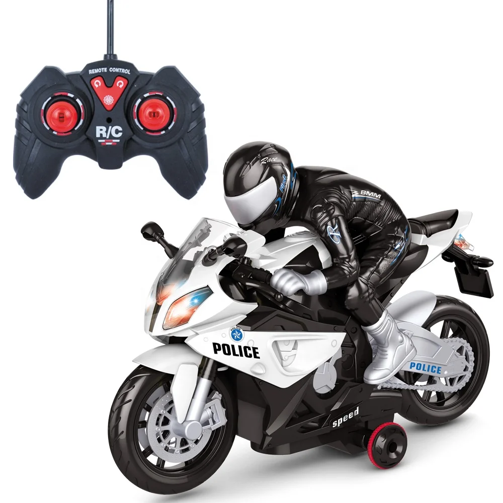HW 27MHZ Radio Control Toys RC Car 360 Rotating Drift Stunt Motorbike Kids Remote Control Motorcycle