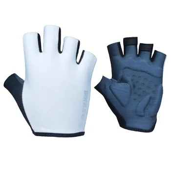New anti slip shock-absorbing breathable  comfortable custom half finger bicycle sports gloves
