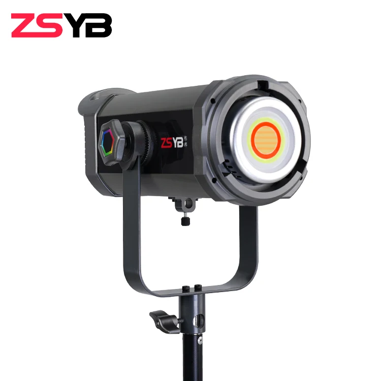 ZSYB A200R-DMX Color Dimmable RGB Video Light 200W Studio Equipment