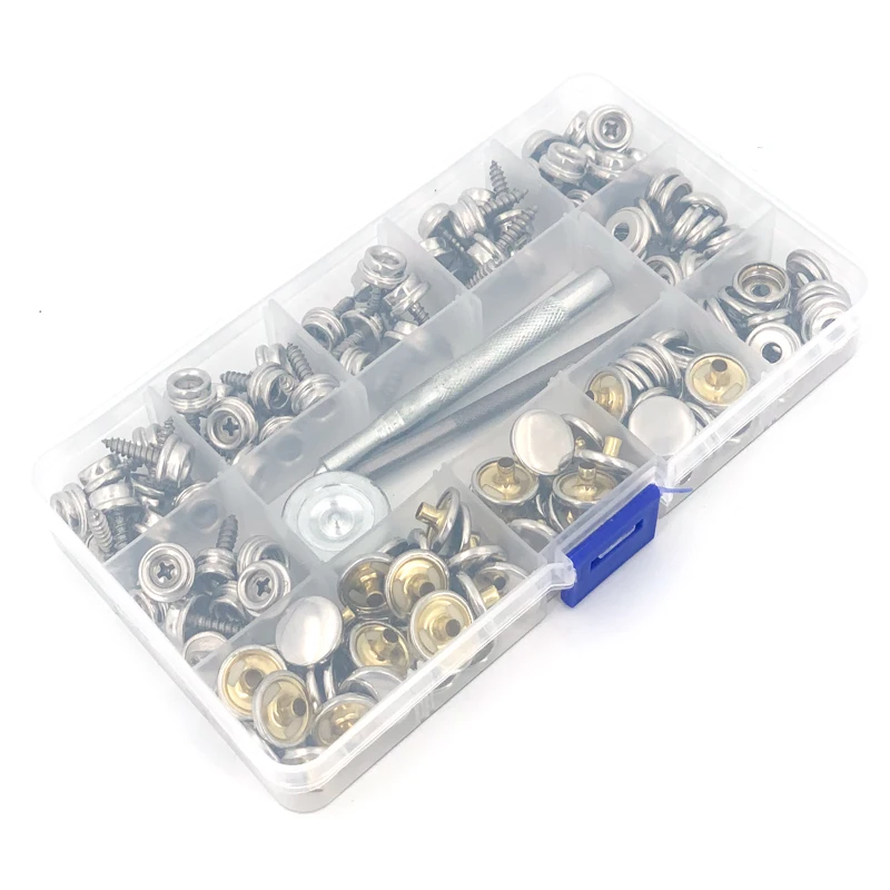 Hot Sale Canvas Snaps Kit Copper Alloy Fastener Screw Snaps For Canvas ...