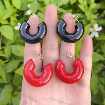 Pasquale Bruni / Amore / Orecchini Cuore / Oro Rosa, Smalto Rosso E Diamanti - Foto 9