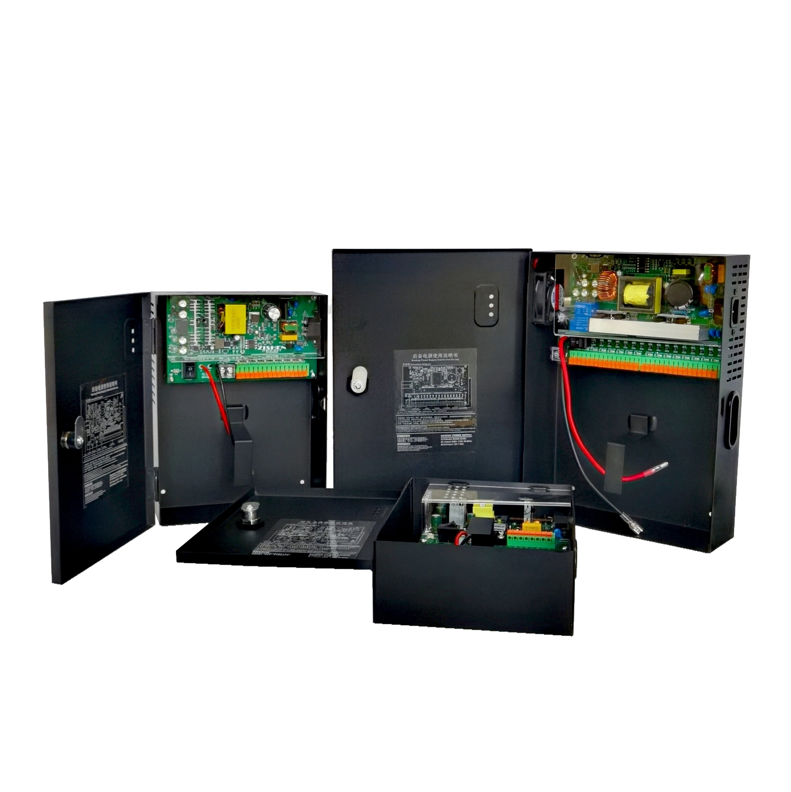 12VDC 9 Output Switch Mode Power Supply Boxed CCTV Power UPS CCTV Uninterruptible Power Supply for CCTV Camera