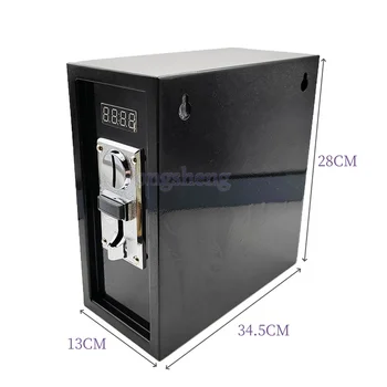 Good Quality 6 Different Coins Type Multi 110V/220V Coin Operated Timer Control Box  with JY-16 timer control board