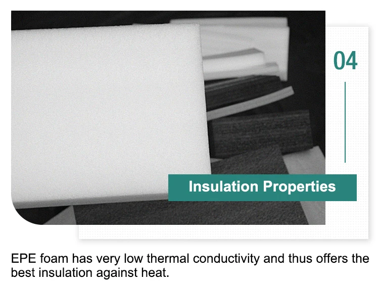 Pearl Cotton Foam Board Sponge Filling Foam Pad Customized Epe Shock