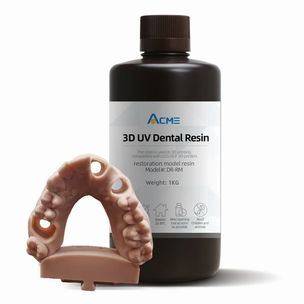 Acme Dental 405nm โมเดลเรซิ่นแบบถอดออกได้สำหรับการฟื้นฟูห้องปฏิบัติการ