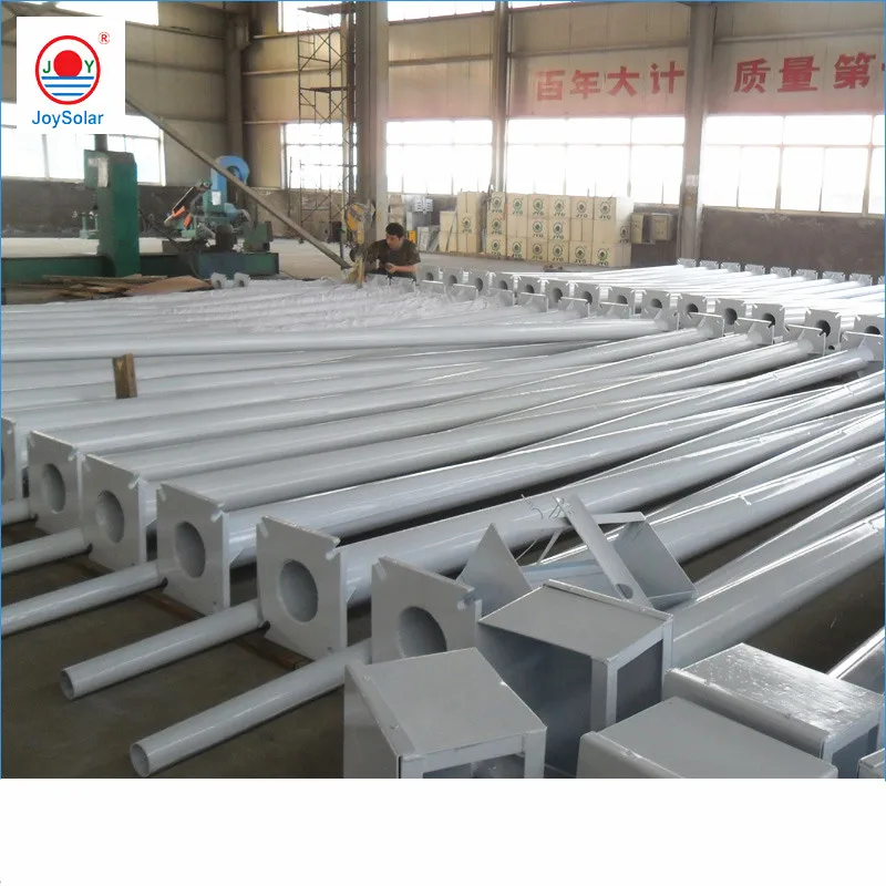 Оцинкованная наружная солнечная лампа электрический столб