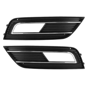 Front Bumper Fog Light Grille For Audi A4 B9 2013-2016 Model Years Part Number 8KD807681B/8KD807682B