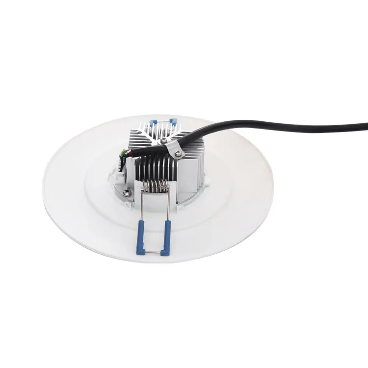 Reflector Recessed Ceiling Anti Glare Rechargeable Light Aluminum Led Downlight Emergency Power Supply