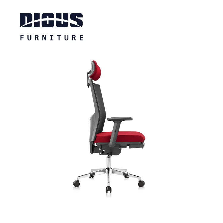 Dious comfortable popular headrest for office chair red in China