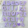purple(single letter price , pls note the letter you need)