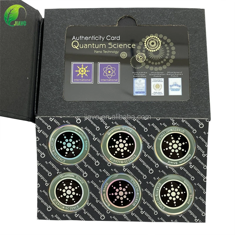 Наклейка на заднюю панель телефона с отрицательными ионами и защитой от излучения