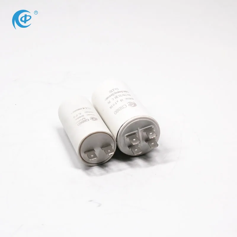 Condensador De Arranque Motor GCON 10uF 300VAC - Paquete De 3, Tipo Electrolítico, Conexión Rápida