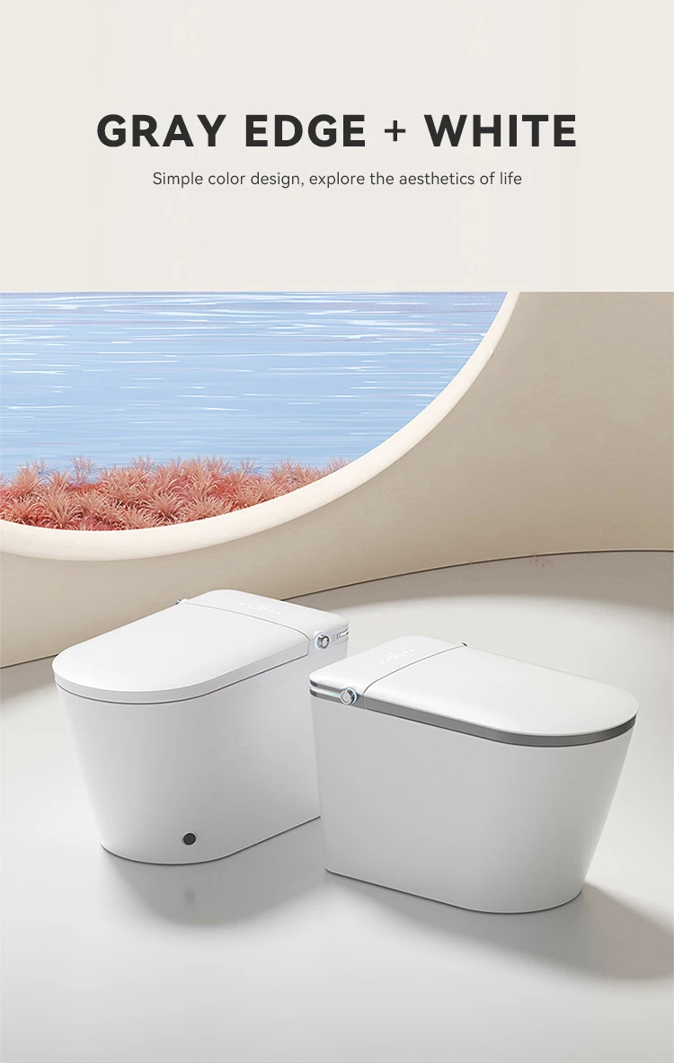 product high quality automatic flushing electric one piece toilet bowl intelligent inodoro bathroom wc smart toilet-13