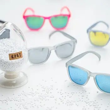 RPET Fashionable  Eco-friendly Plastic Bottle Sunglasses Personalized Polarized High-quality Recycled  Sunglasses