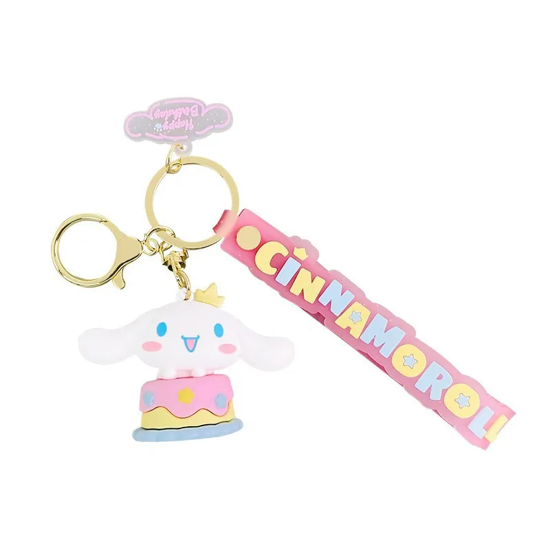 Cartoon Cute Kuromi Melody Sanrio Keychain Kawaii Cartoon Big Eared Dog