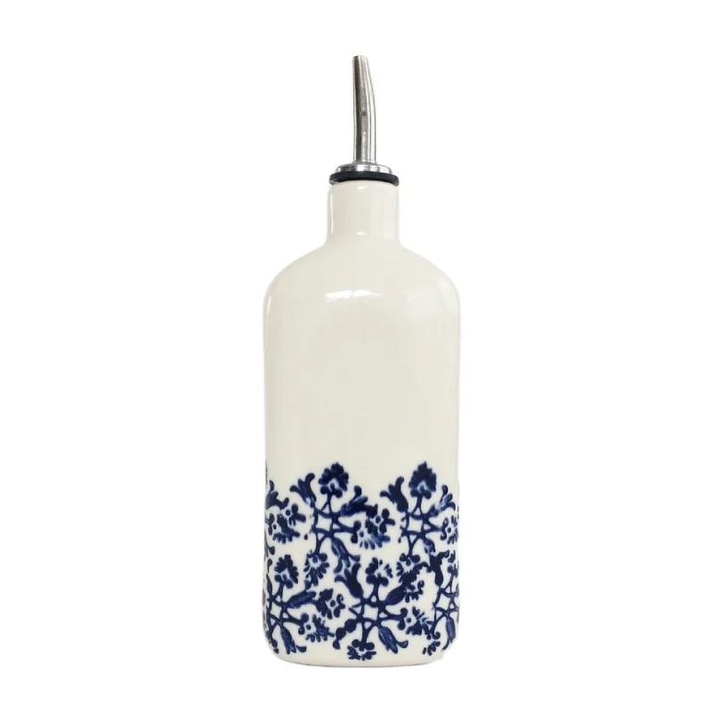 Keramik-Ölspender Im Japanischen Stil – Für Olivenöl, Essig & Saucen, Blau