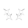 Star stud earrings yr1-4829b