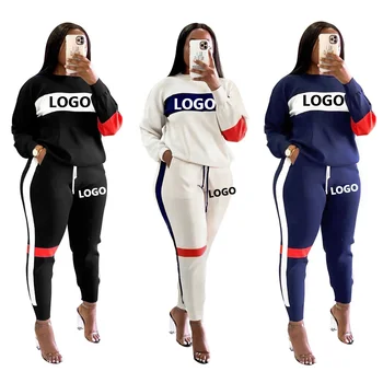 Custom Logo New Design Sportswear Fall Jogger Tracksuit Women's ...