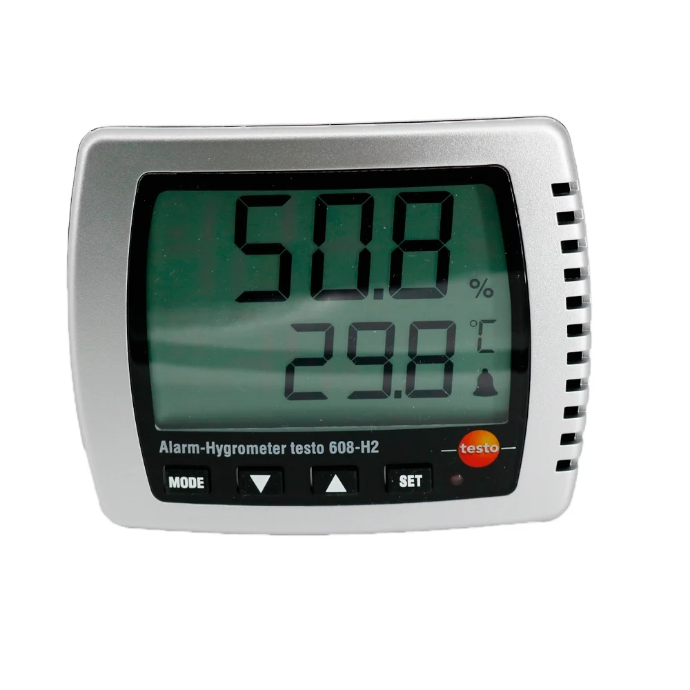 Testo 608-h2数字热湿度计湿度和温度表-10至70c 2至98% Rh - Buy 温湿度计,湿度和温度测量仪器,Testo湿度计  Product on Alibaba.com