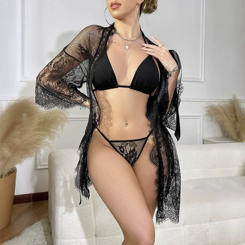Y06103 sheer sleeve and ribbon detail