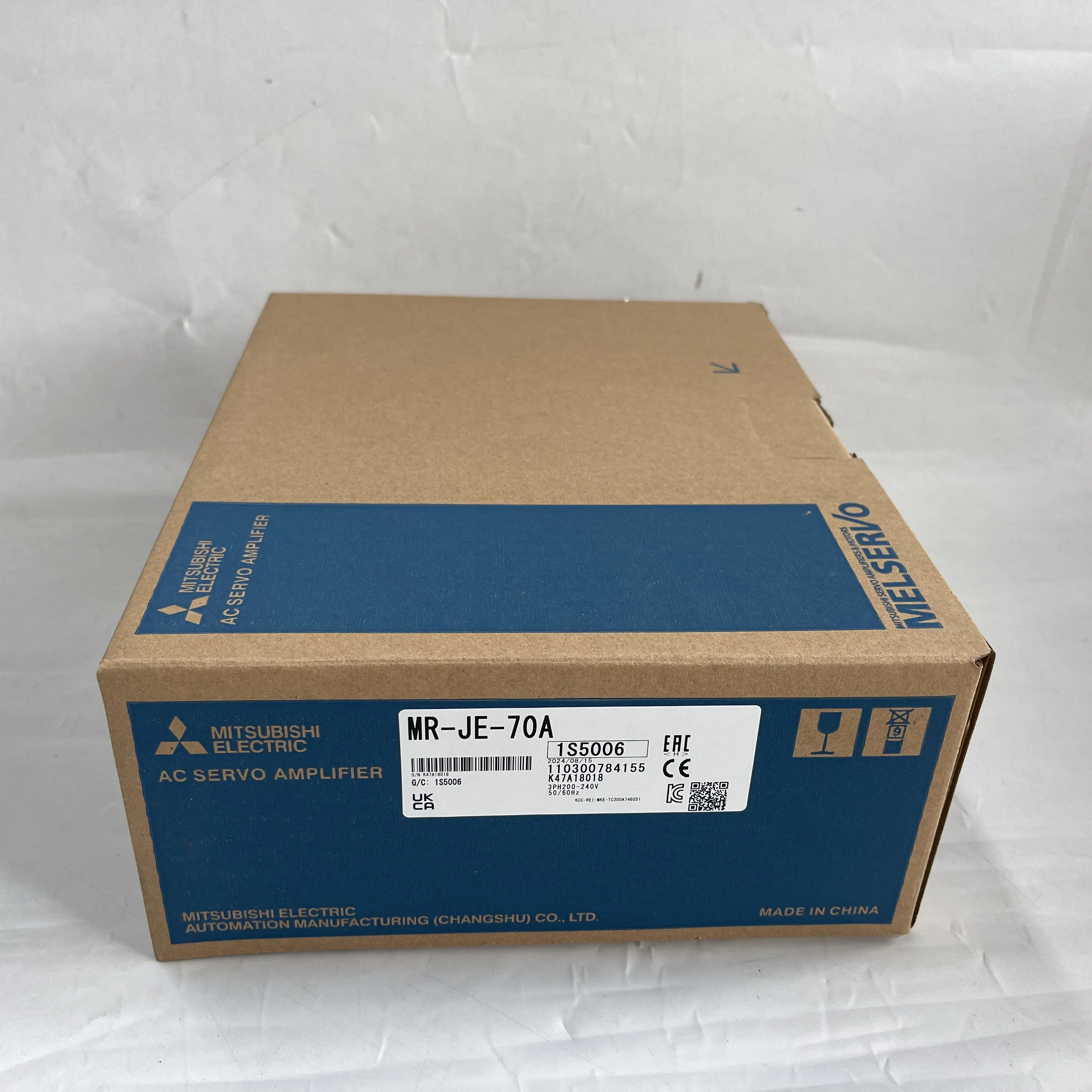 Mitsubishi AC Servo Amplifier MR-JE-70A Mitsubishi AC Servo Amplifier MR-JE-70A