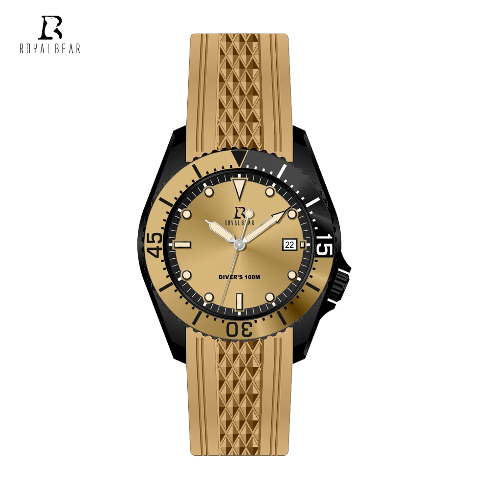 Men's Pro Diver Customize Watch  Quartz Watch