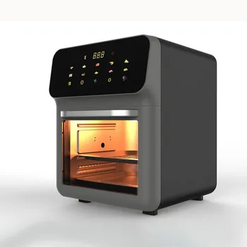 Large Capacity Multifunctional Electric Oven Touch Screen VisualHousehold Non-Stick Pan Square  New Air Fryer  Tefal
