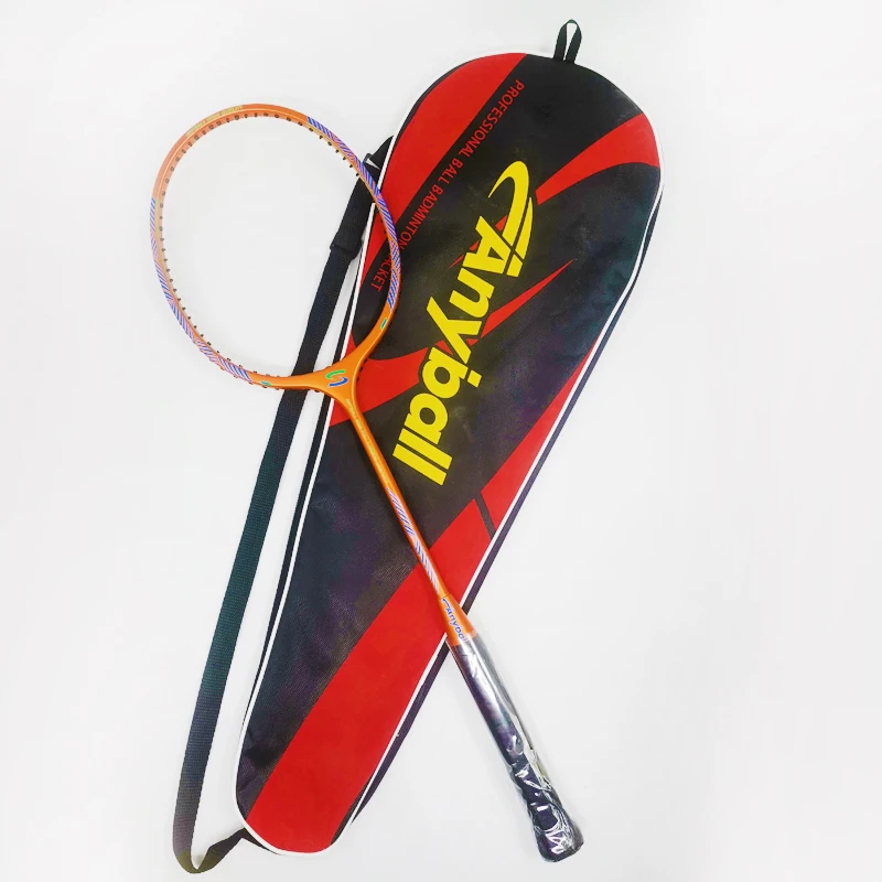 New Design Graphite High Carbon Badminton Racket Professional Top Badminton Heavy Training Badminton Racket For Man Training