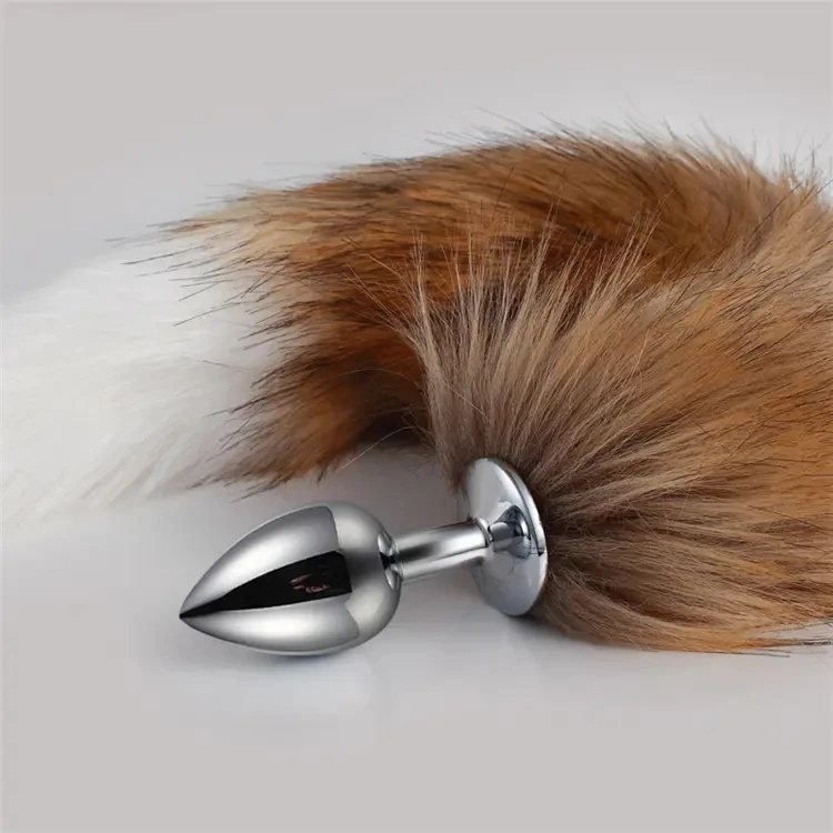 Hotselling Fox Tail Anal Plug Butt Plug Sex Toys Anal Anal Plug Tail