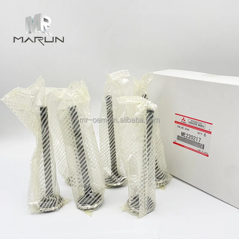 ME220217 SK250-6 6D34 4D370 for Excavator High Quality Original Intake Valve Engine Parts