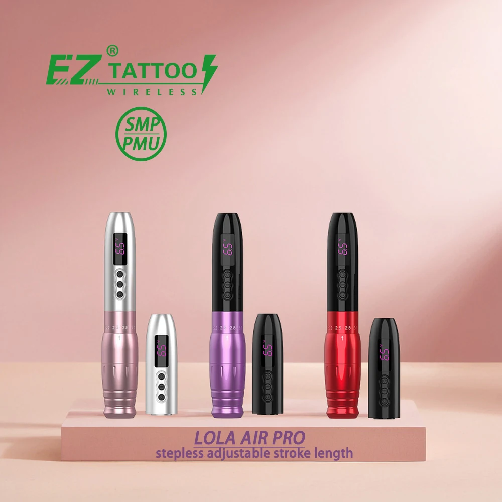 EZ TATTOO Lola air Pro 2 バッテリー式半永久メイク機械 7000-9000rpm