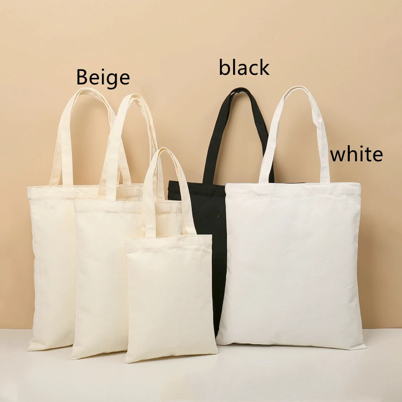 New Product Ideas 2023 Custom Tote Bag Polyester Blank Cotton Canvas