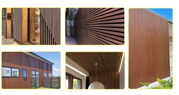 Outdoor Great Wall Panels - Durable Waterproof WPC Wall Panels
