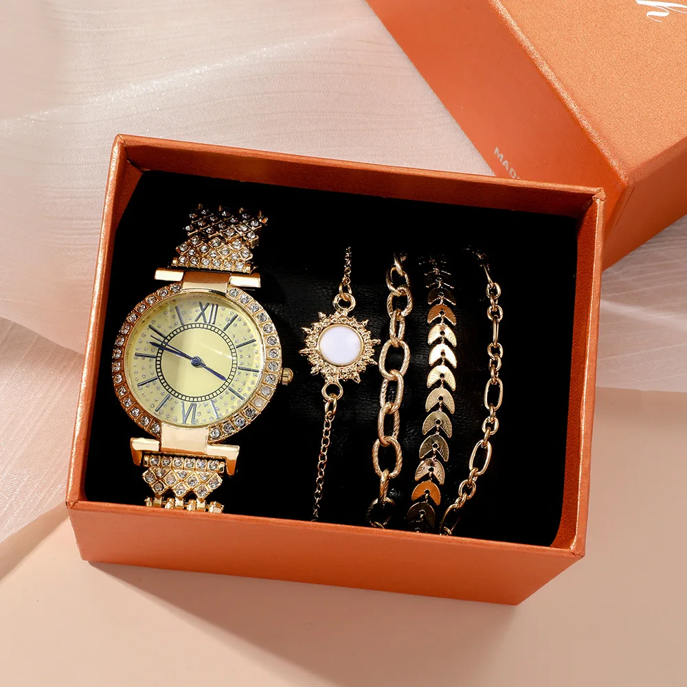 Details of Women Watches Bangle Bracelet Watch Gold Silver Small Dial