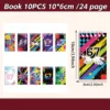 Colorful--10pcs mini note book