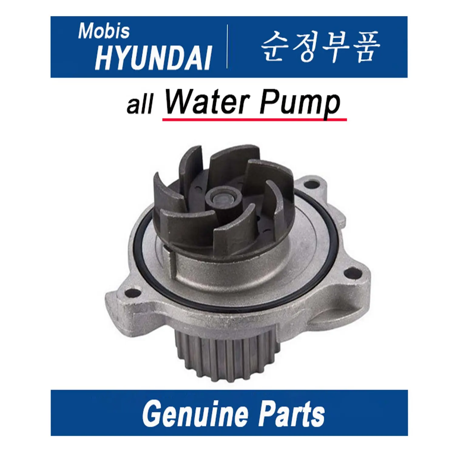 Water Pump / Genuine Korean Automotive Spare Parts / Hyundai Kia (mobis ...
