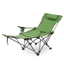 2021 Customized wholesale OEM folding bed chair outdoor beach bed chair NO 1