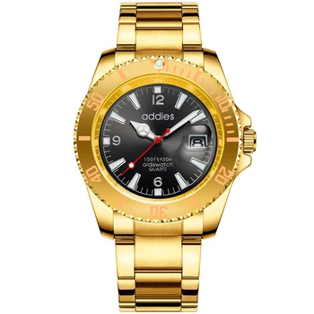 Watch Branded With Top Quality Stainless Steel Back Multifunction Watch Simple Quartz For Men Calendar 50M Diving Swiss Replica
