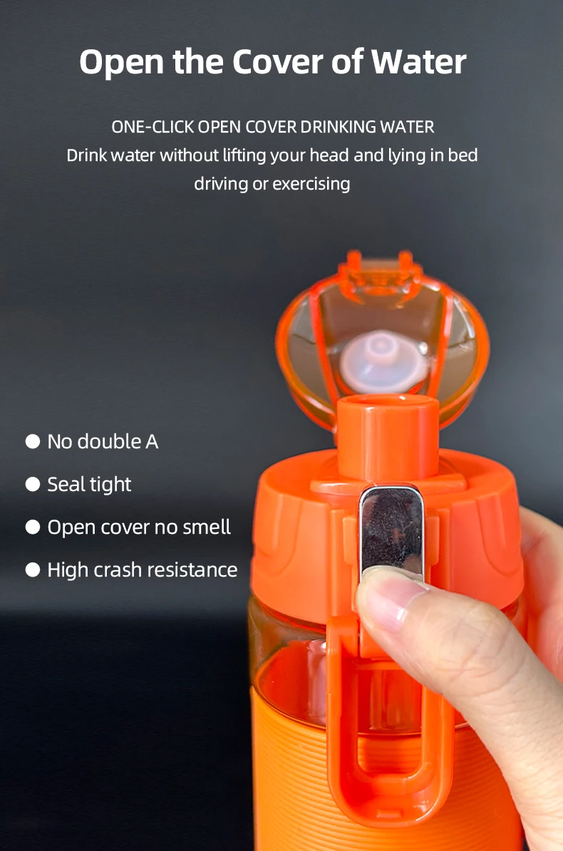 Fitness Sports Drinking Water Bottle Zinc Plastic Private Label Alkaline Water Manufacturer Alkaline Water Cup