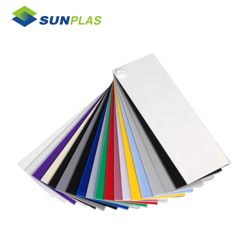 High Impact Matte Rigid White HIPS Polystyrene Plastic Sheets For Printing